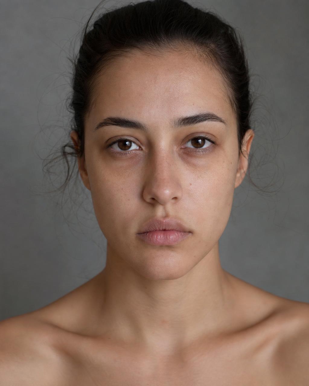 Signature Glam Face — before